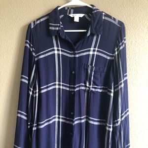 Classic Navy Plaid